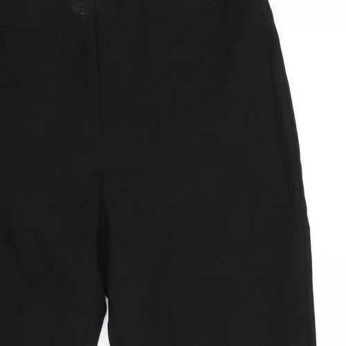G Womens Black   Trousers  Size 16 L27 in