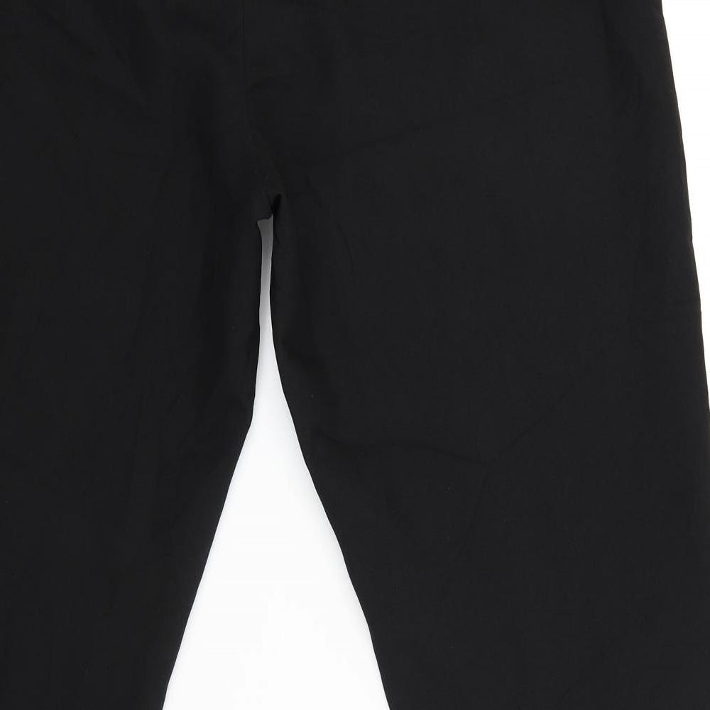 G Womens Black   Trousers  Size 16 L27 in