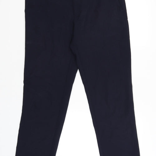 M&S Womens Blue   Trousers  Size 32 L31 in