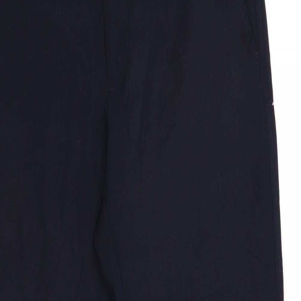 M&S Womens Blue   Trousers  Size 32 L31 in