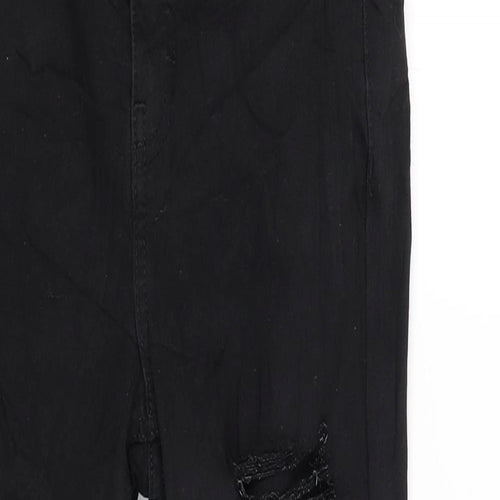 Topshop Womens Black   Skinny Jeans Size 28 L26 in