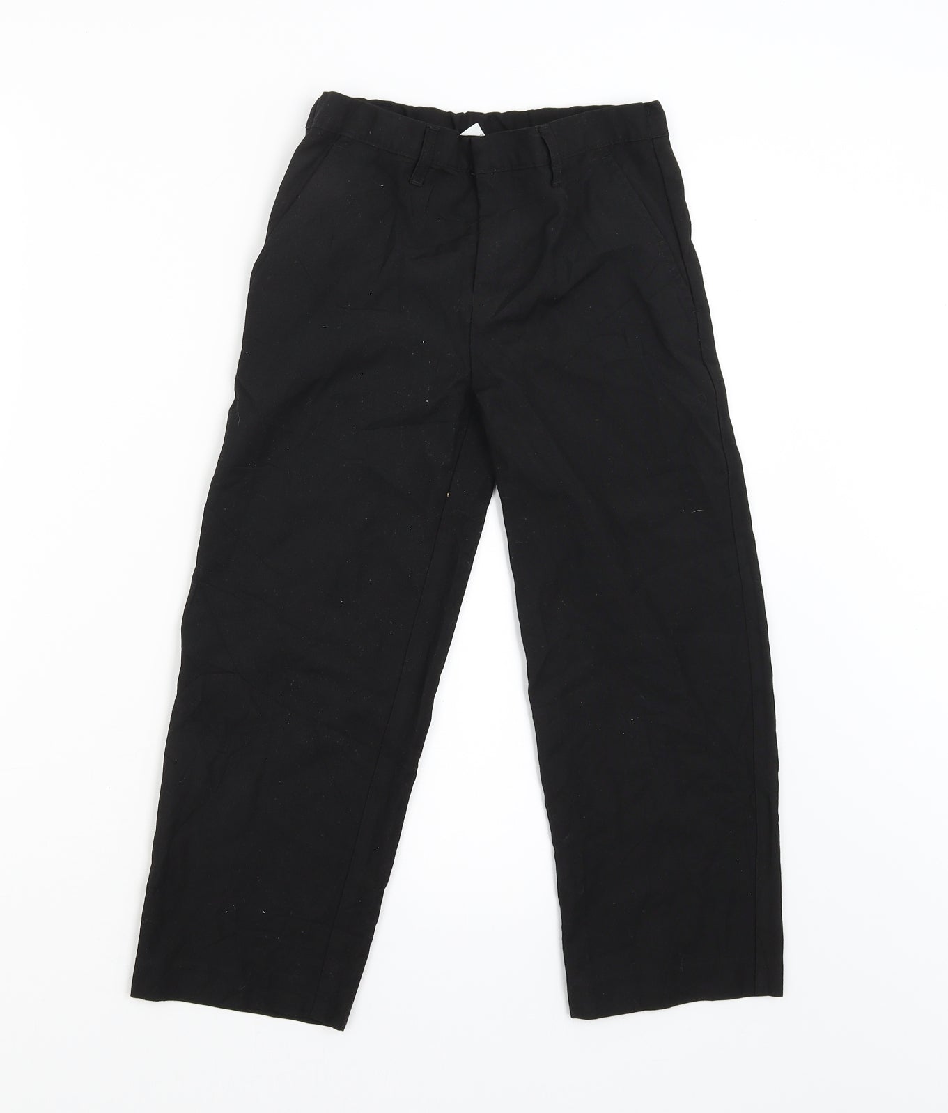 TU Boys Black   Cargo Trousers Size 7 Years