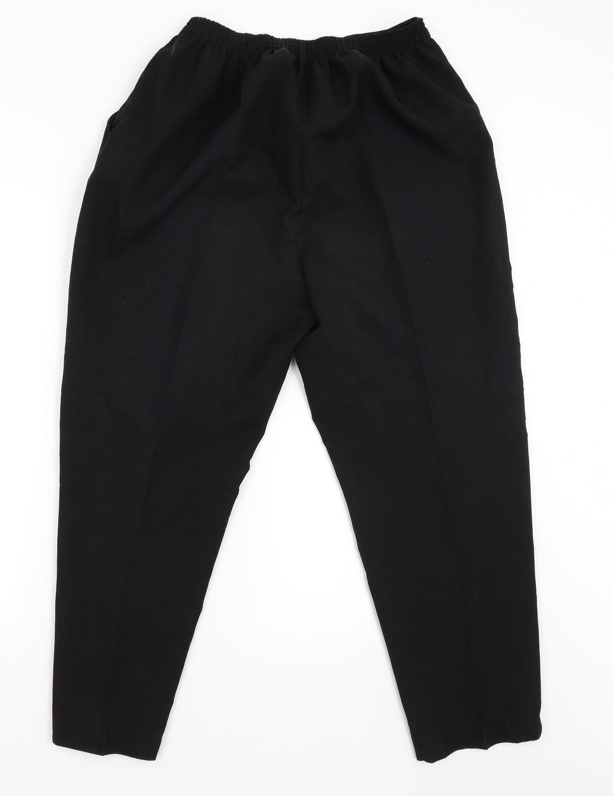 Preworn Womens Black   Trousers  Size 20 L25 in