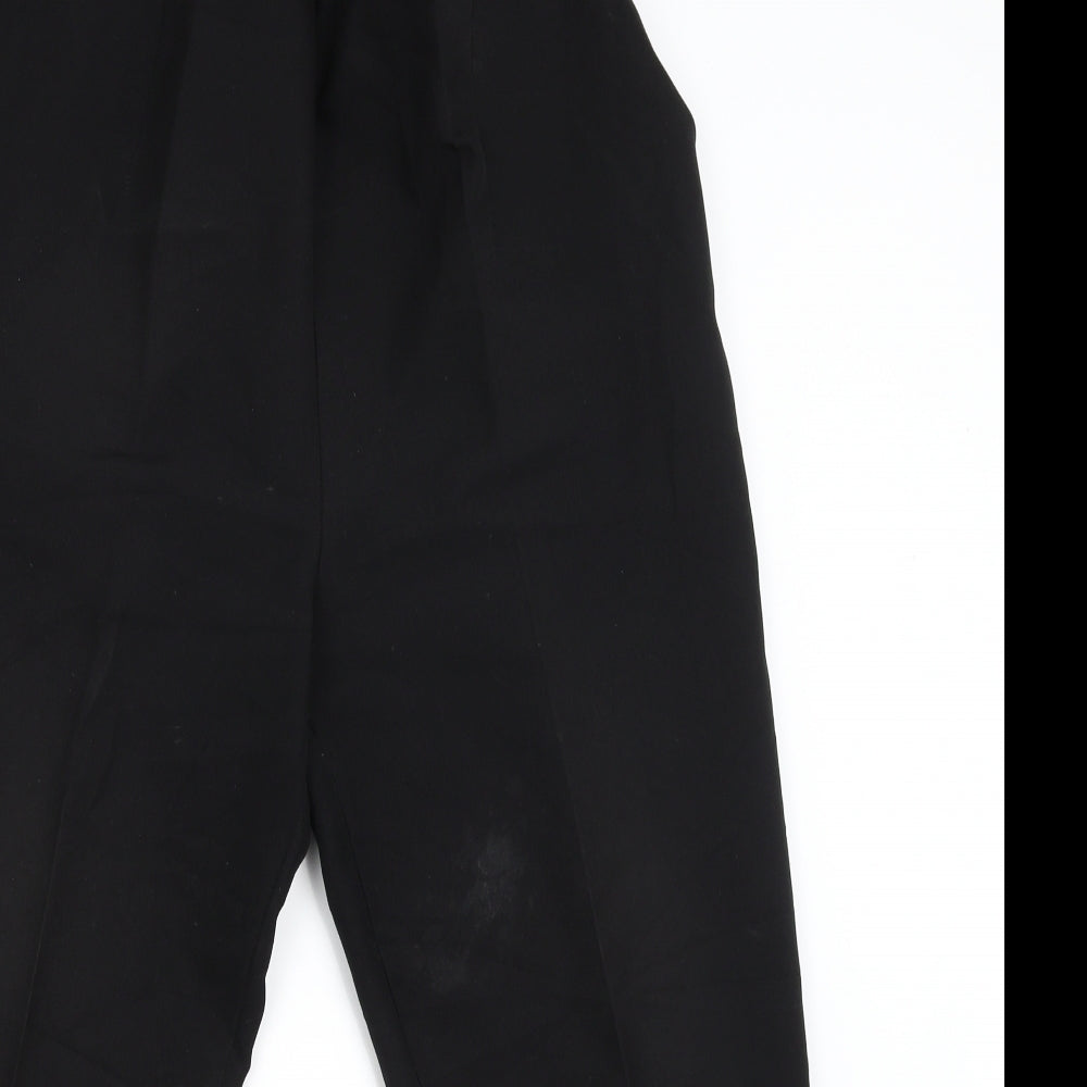 Preworn Womens Black   Trousers  Size 20 L25 in