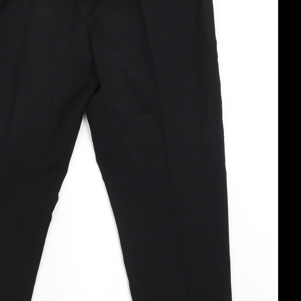 Preworn Womens Black   Trousers  Size 20 L25 in
