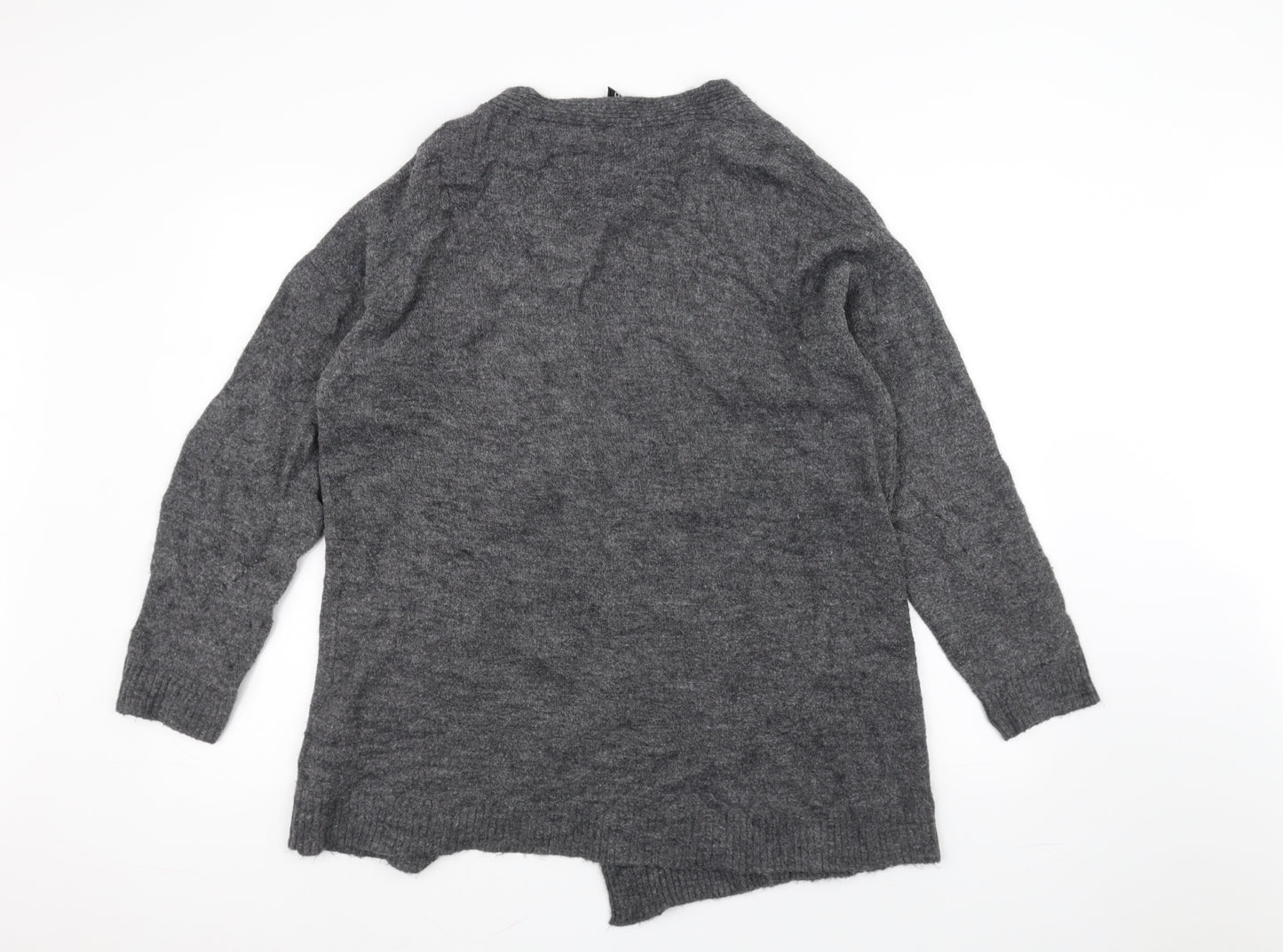 H&M Womens Grey   Jacket Coatigan Size M