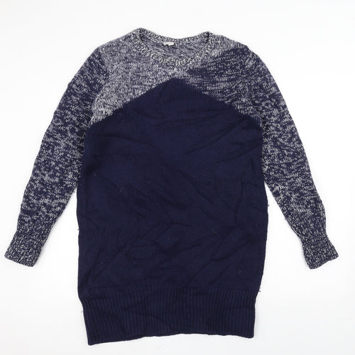 Gap Mens Blue  Knit Pullover Jumper Size L