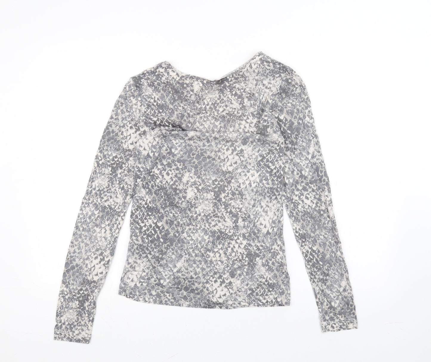 Marks and Spencer Womens Grey   Basic T-Shirt Size 12