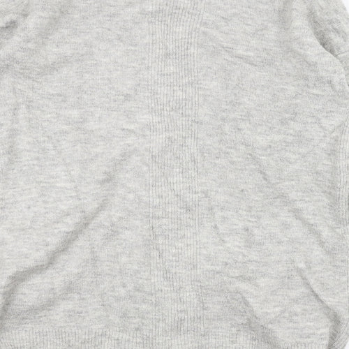 Preworn Womens Grey  Knit Jacket Coatigan Size S