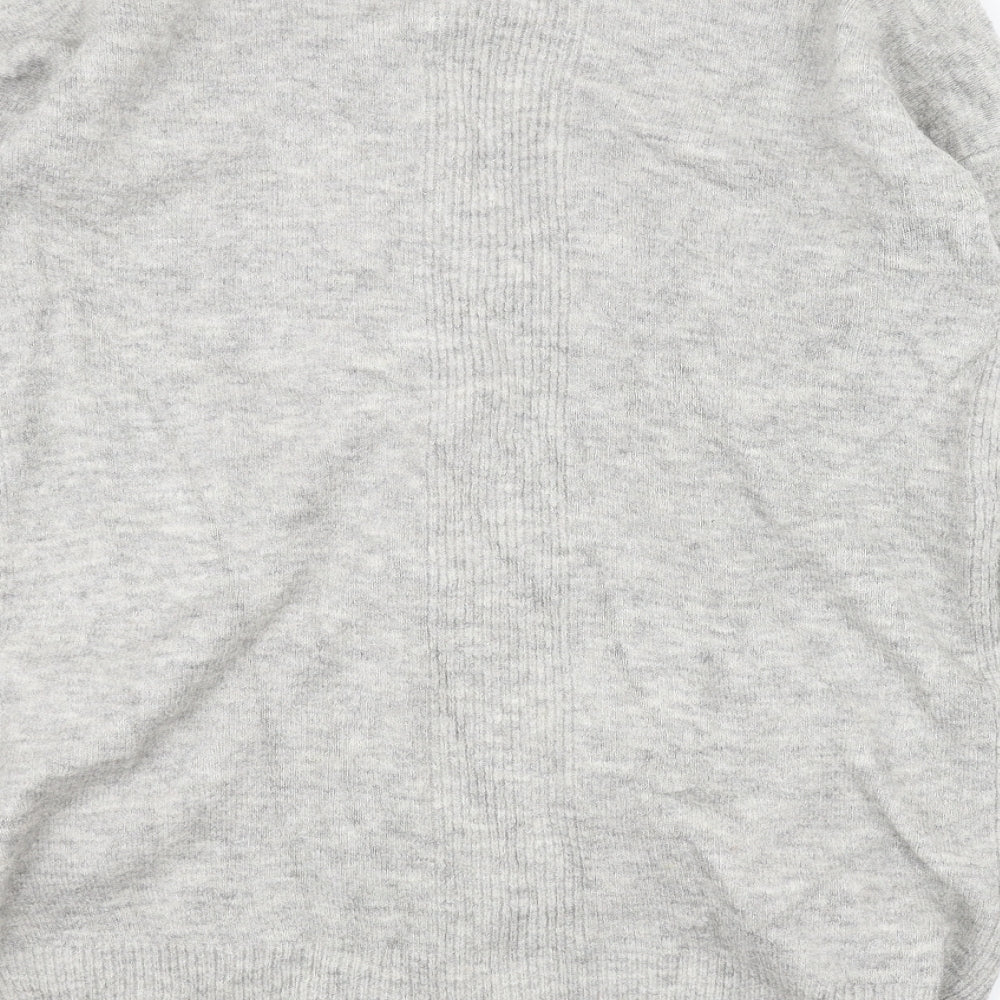 Preworn Womens Grey  Knit Jacket Coatigan Size S