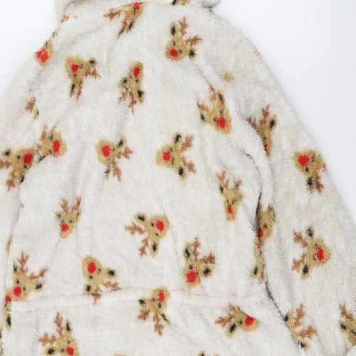 Marks and Spencer Womens White  Knit Jacket  Size 10