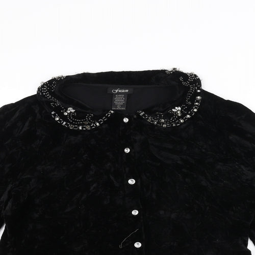 Fusion Womens Black   Jacket  Size L