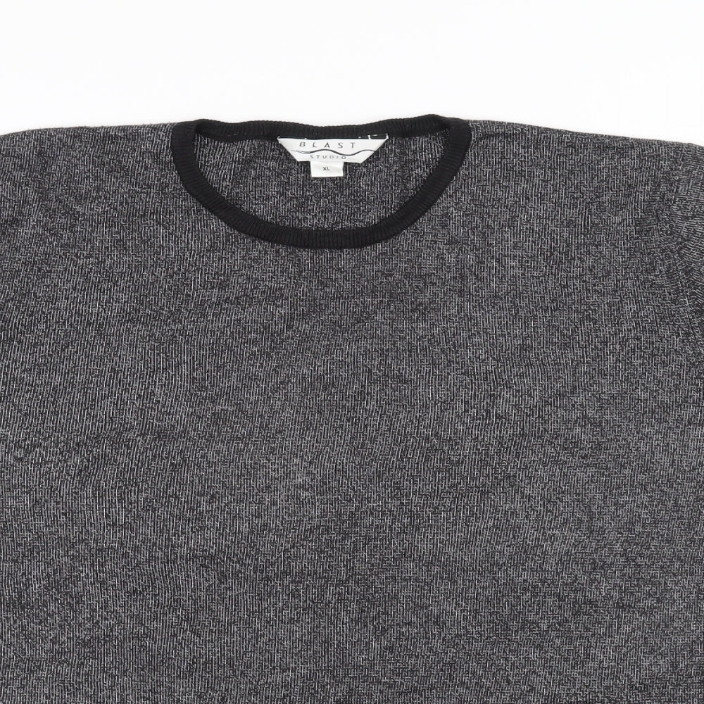 Blast Mens Grey    T-Shirt Size XL