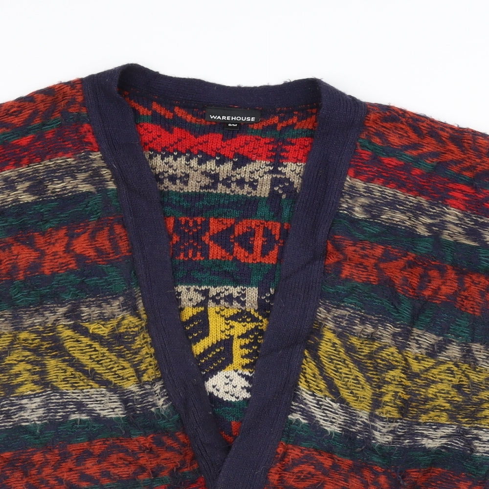 Warehouse Womens Blue   Jacket Coatigan Size M