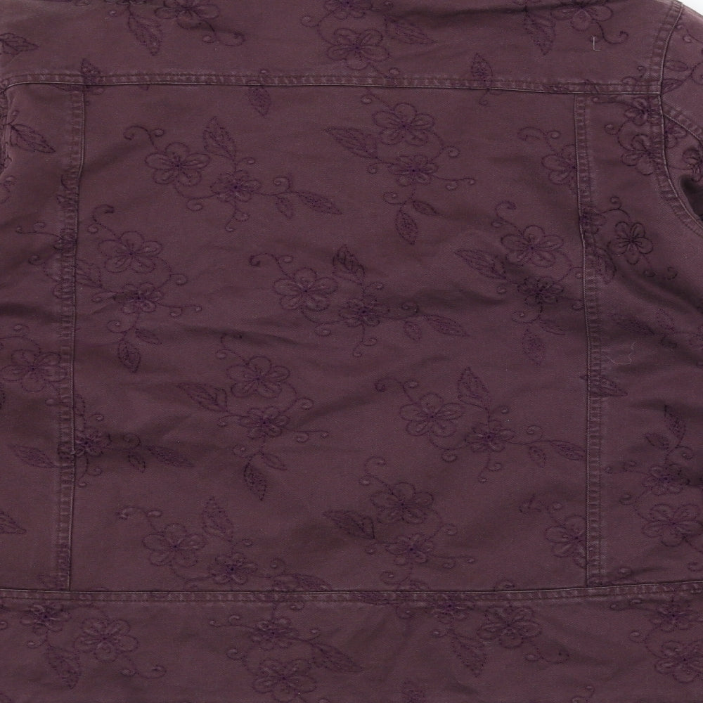 EWM Womens Purple   Jacket  Size 16