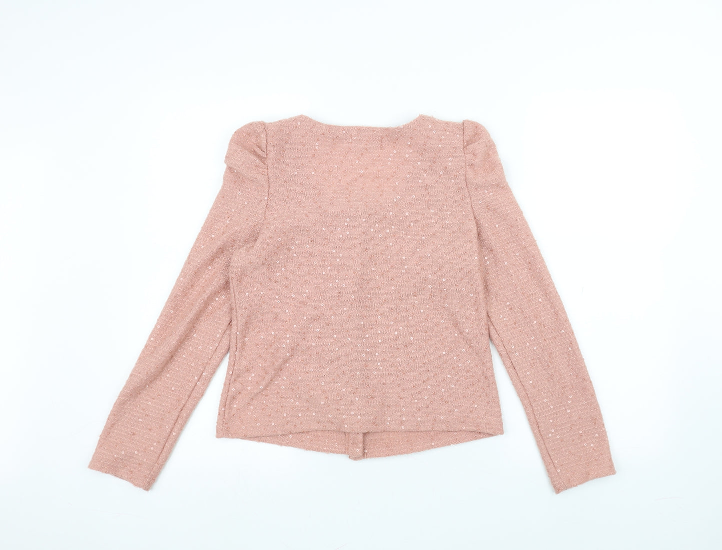 Cache Cache Girls Pink   Cardigan Jumper Size 15 Years