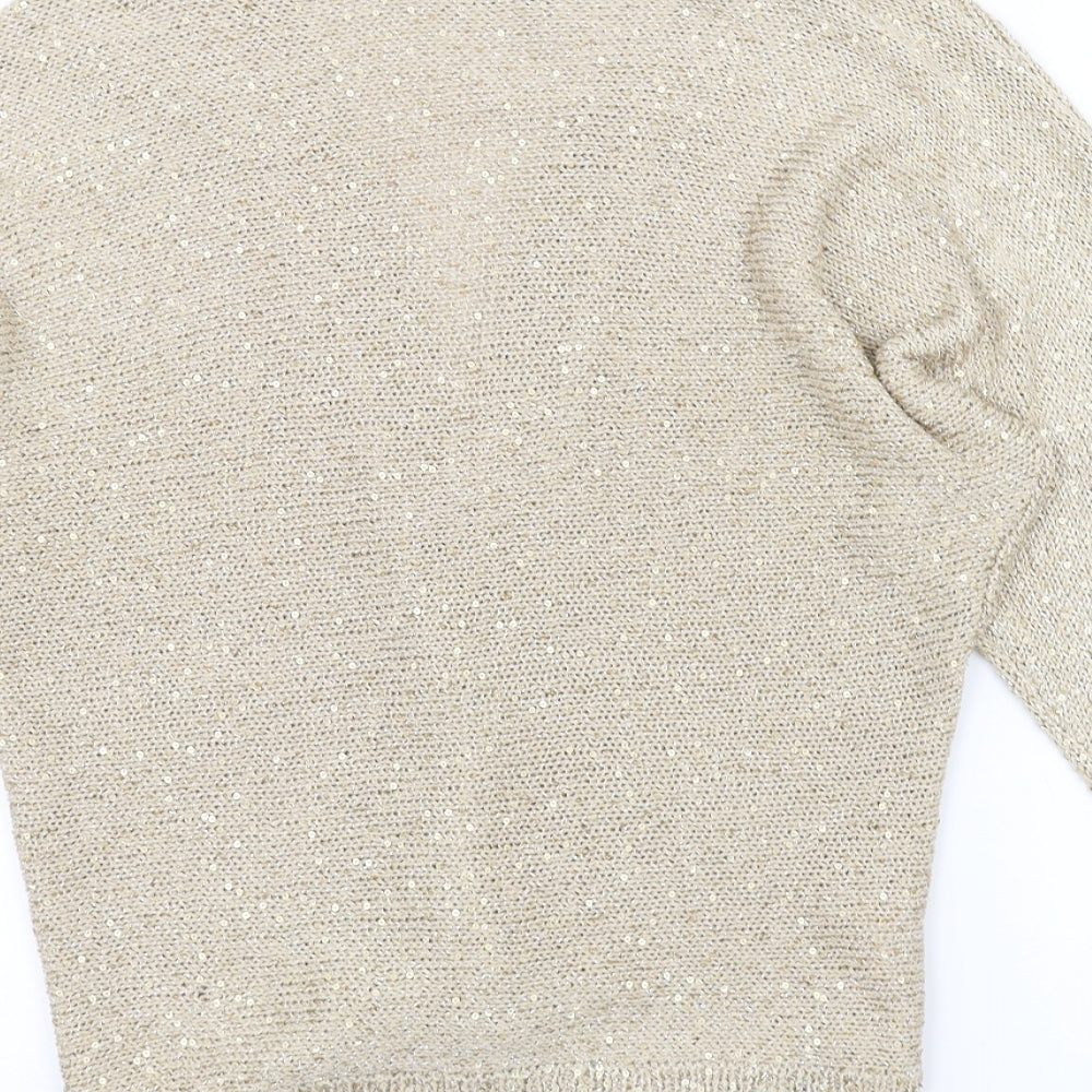 Laura Ashley Womens Brown   Cardigan Jumper Size 14