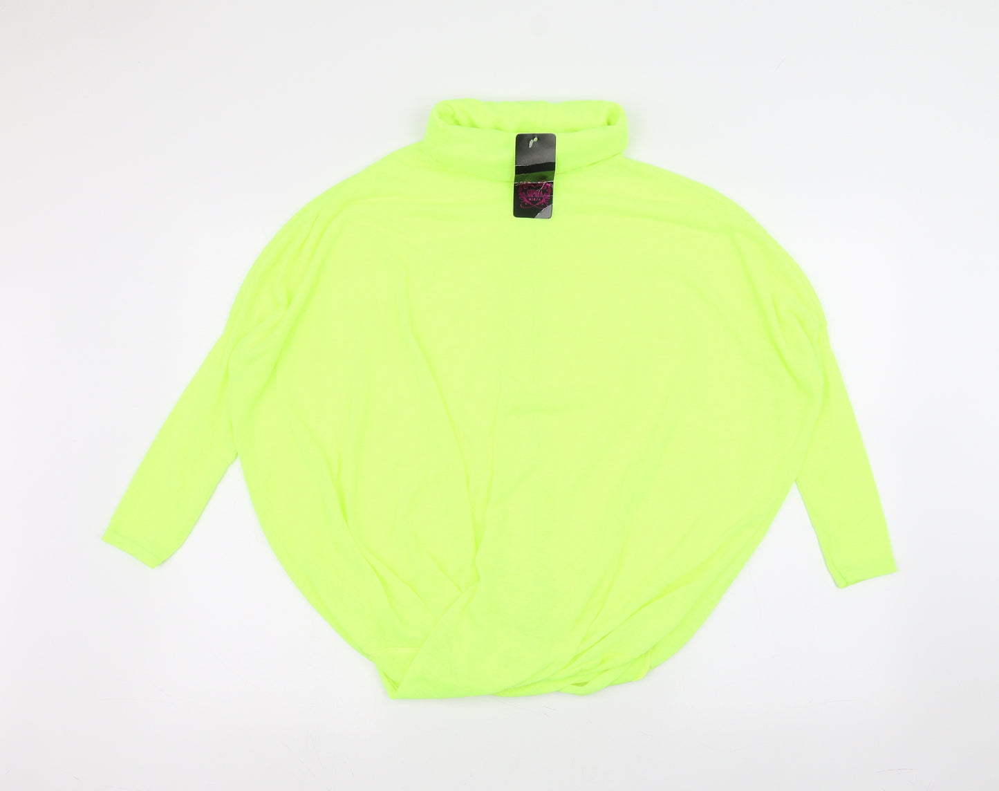 Sophia Mirza Womens Yellow   Basic T-Shirt Size M