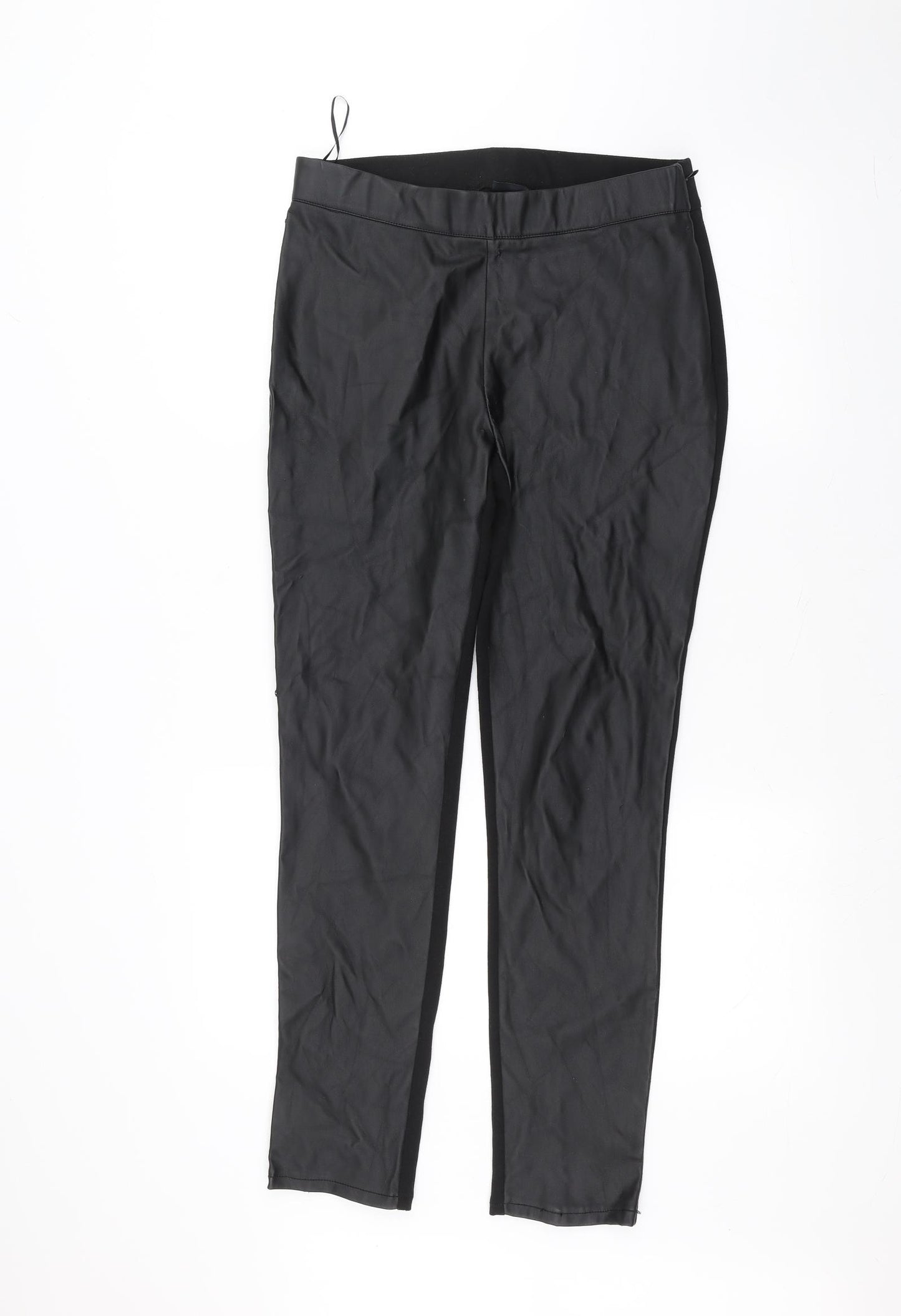 Oasis Womens Black   Trousers  Size 12 L26 in