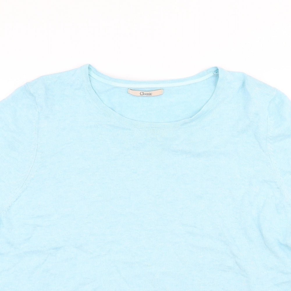 Marks and Spencer Womens Blue   Basic T-Shirt Size 18