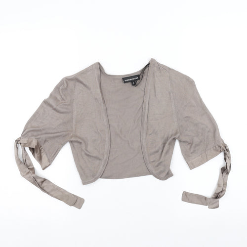 Warehouse Womens Brown   Cardigan Jumper Size 6