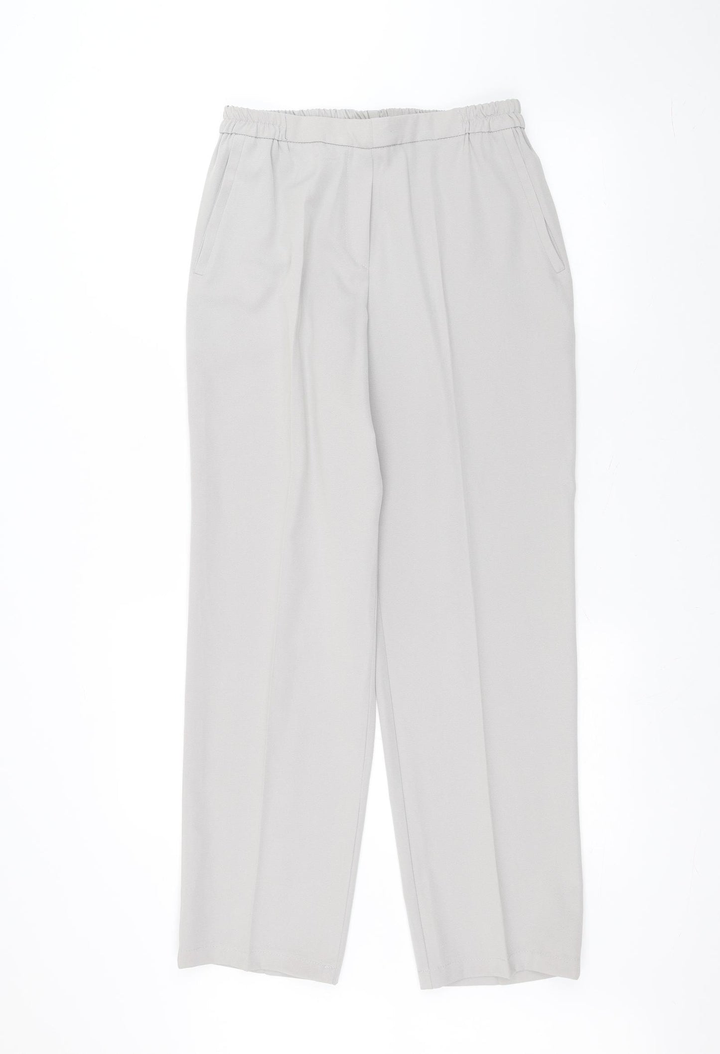 Afibel Womens Grey   Trousers  Size 12 L26 in