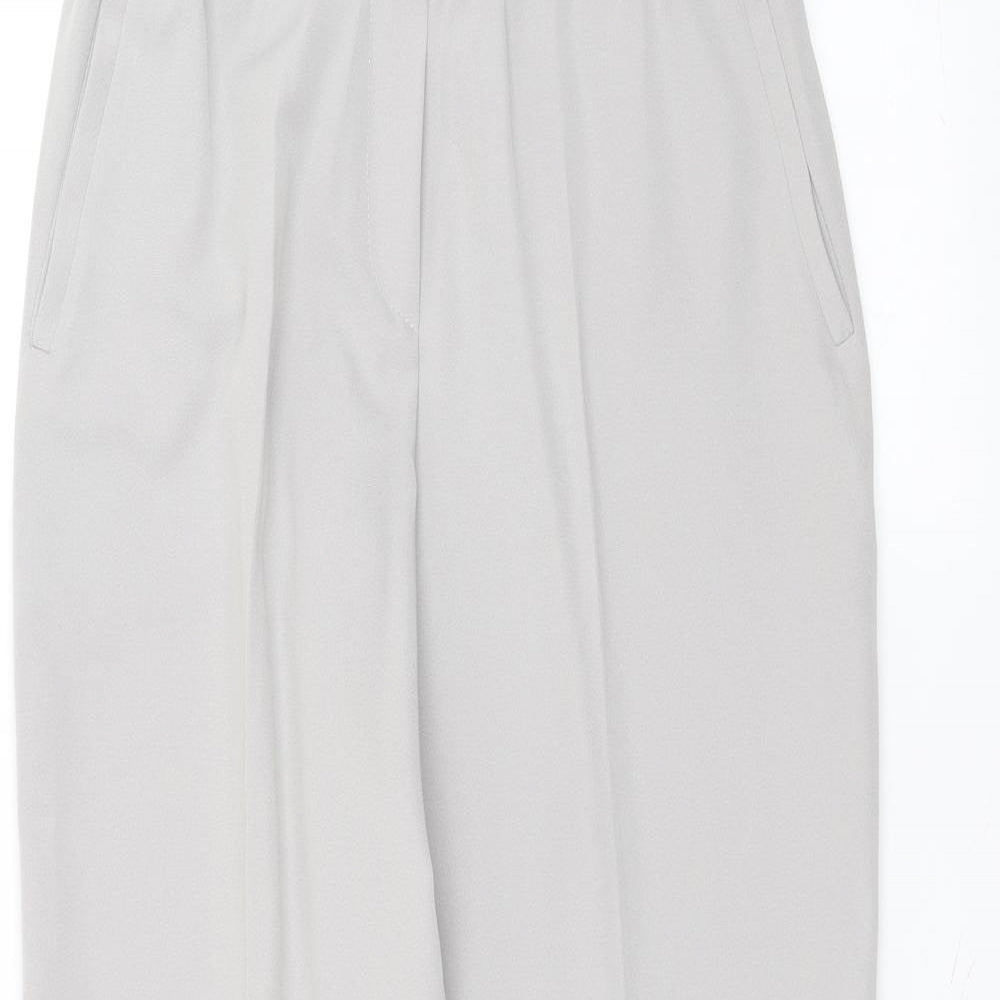 Afibel Womens Grey   Trousers  Size 12 L26 in