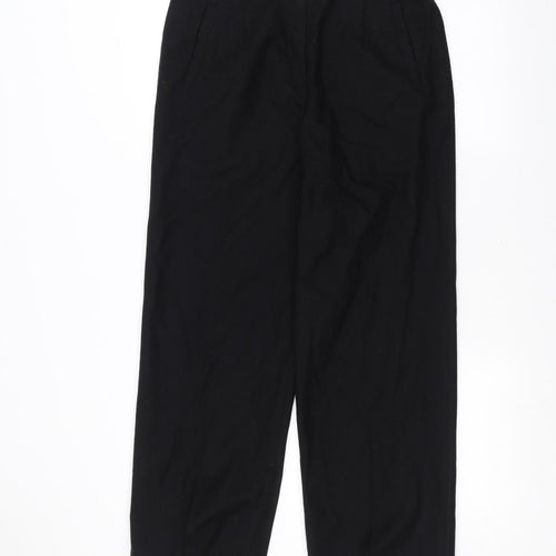Essex Womens Black   Trousers  Size 12 L25 in
