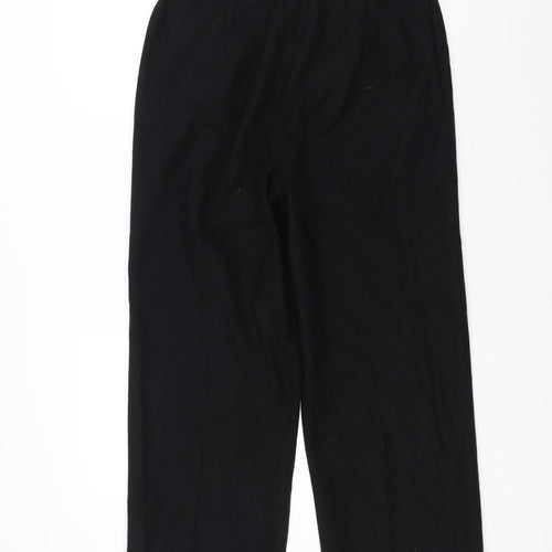Essex Womens Black   Trousers  Size 12 L25 in