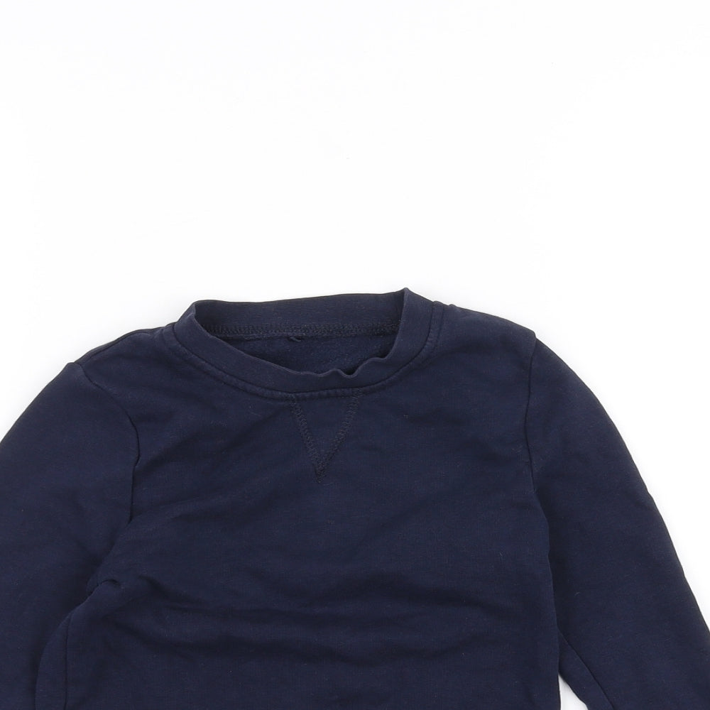 George Boys Blue   Pullover Jumper Size 3-4 Years