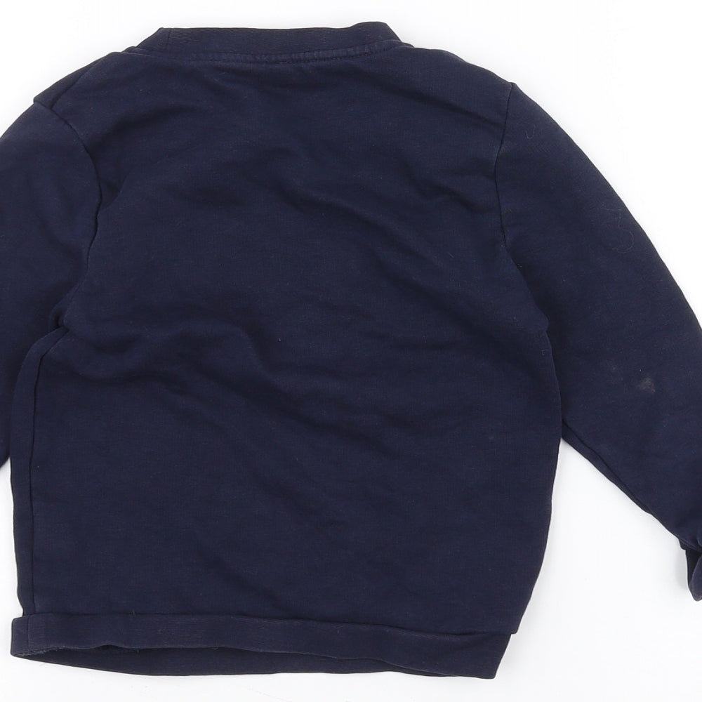 George Boys Blue   Pullover Jumper Size 3-4 Years