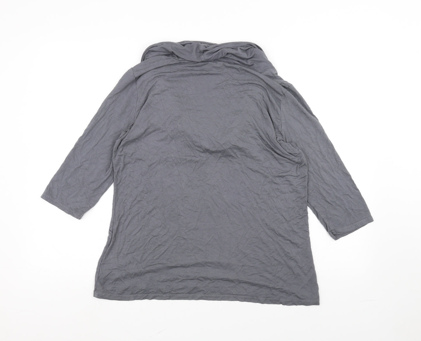 New Look Womens Grey   Basic T-Shirt Size 18