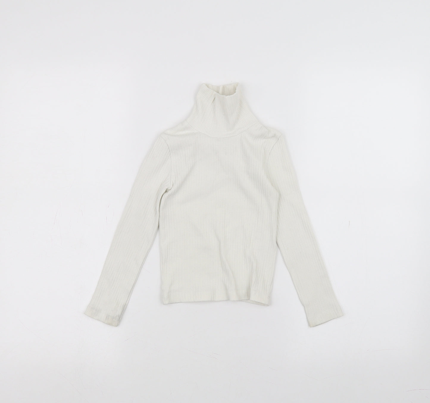 Primark Girls White   Basic T-Shirt Size 3-4 Years