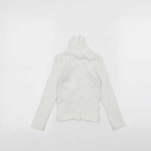 Primark Girls White   Basic T-Shirt Size 3-4 Years