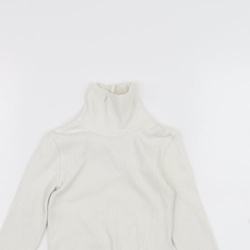 Primark Girls White   Basic T-Shirt Size 3-4 Years