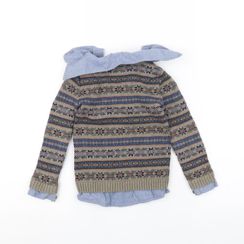 Jarvis Archer Baby Brown   Pullover Jumper Size 12-18 Months