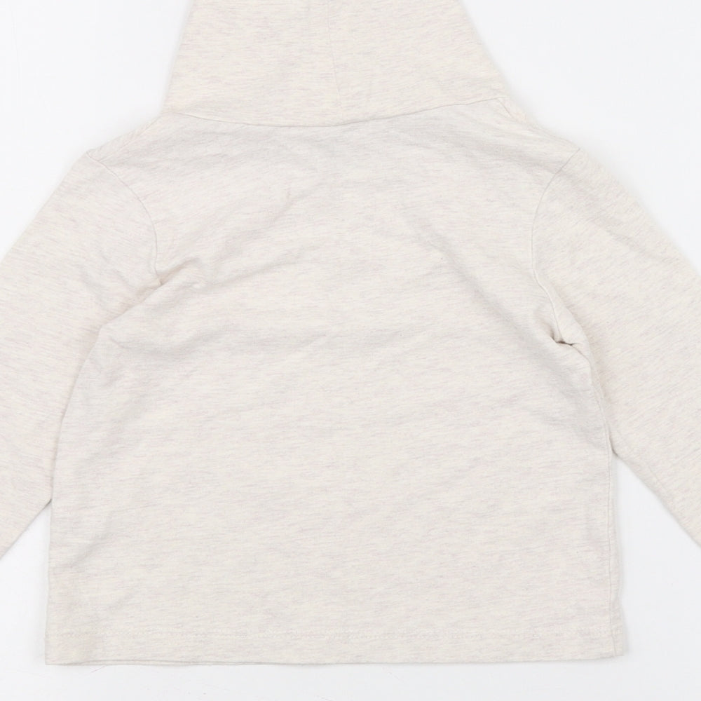 George Girls White   Basic T-Shirt Size 3-4 Years