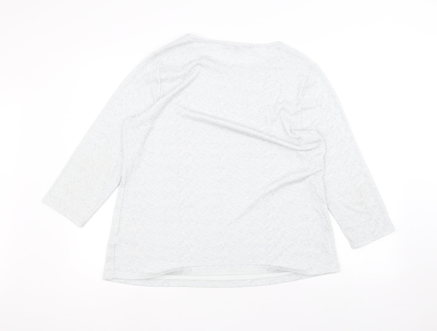 Love tees Womens White   Basic T-Shirt Size 16
