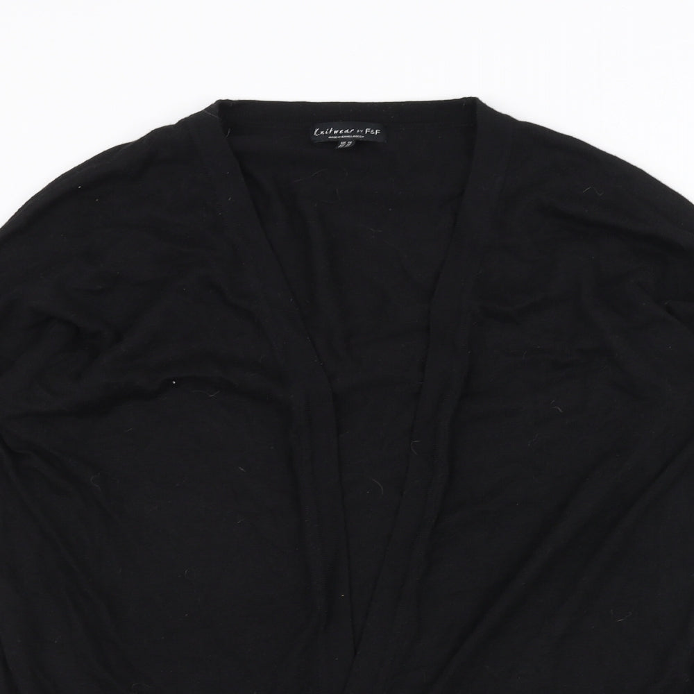 F&F Womens Black   Cardigan Jumper Size 14