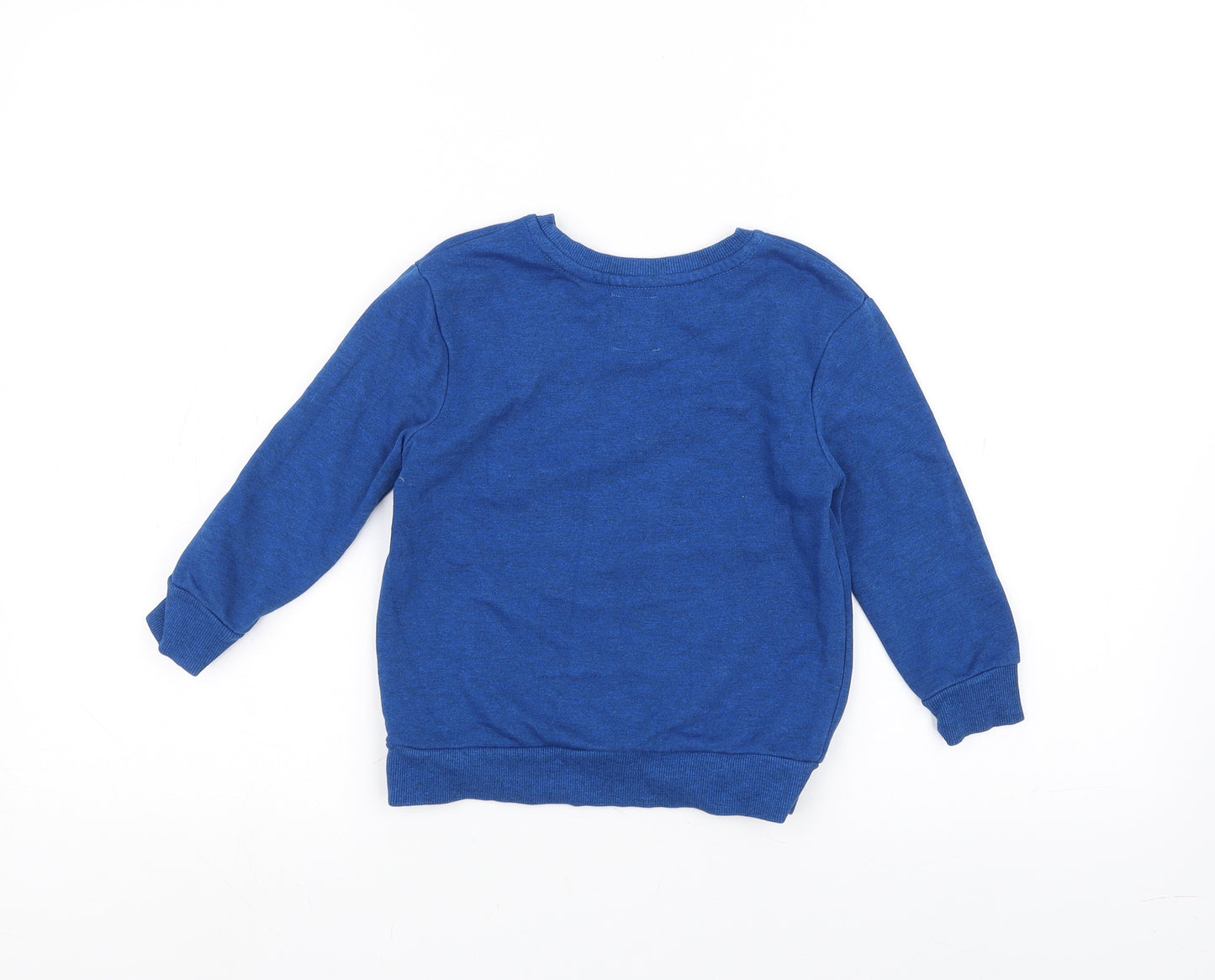 George Boys Blue   Pullover Jumper Size 2-3 Years  - christmas jumper