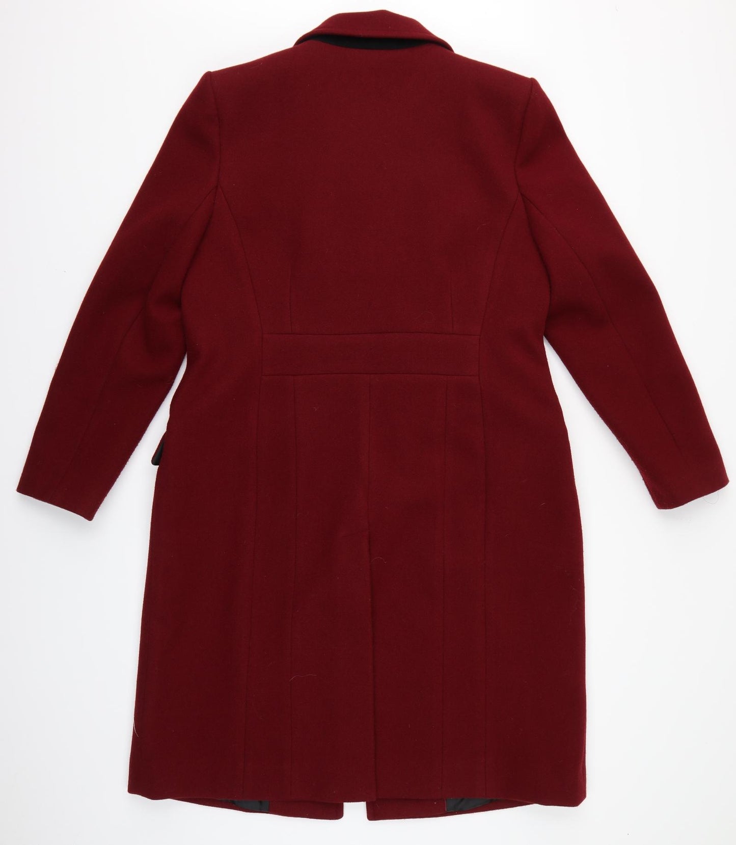 Principles Womens Red   Overcoat Jacket Size 16