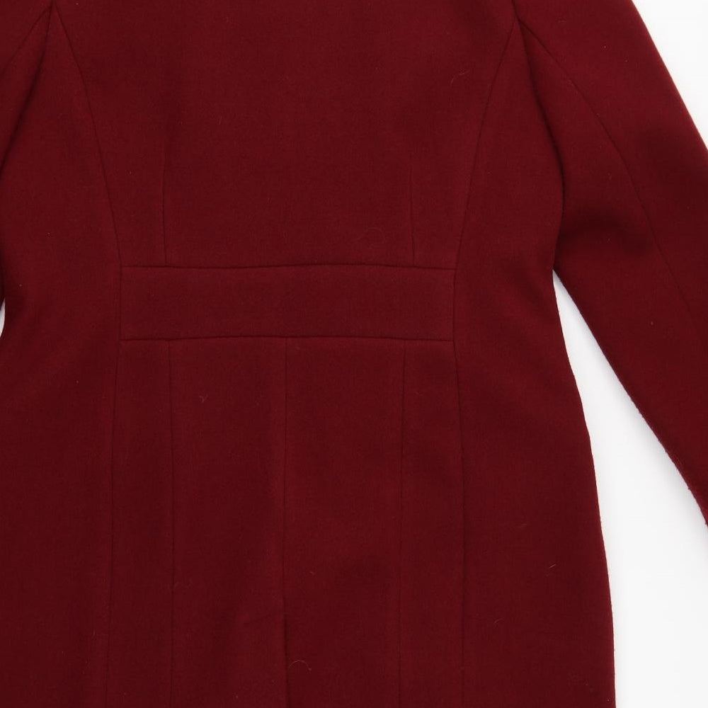 Principles Womens Red   Overcoat Jacket Size 16