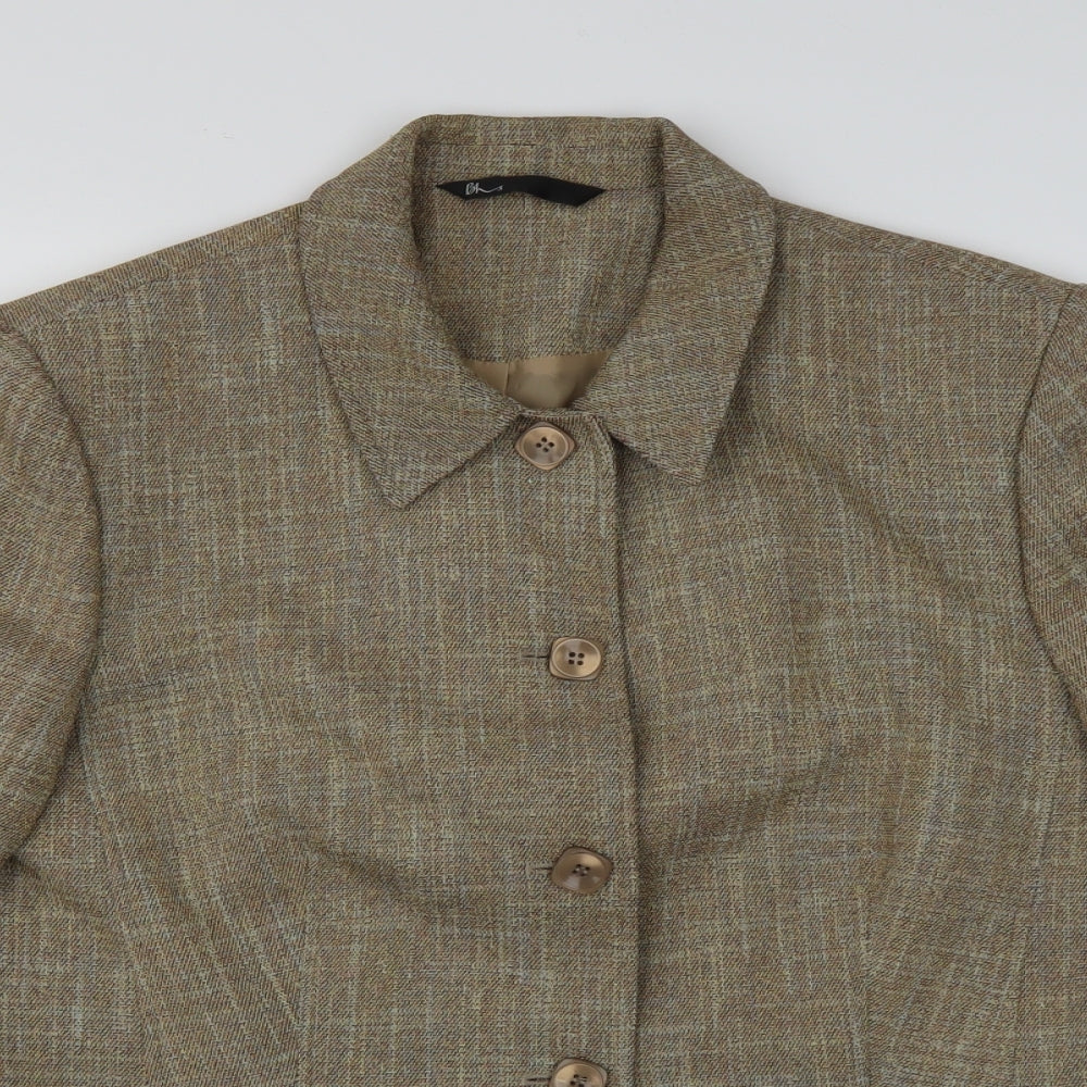 BHS Womens Beige   Jacket Blazer Size 16