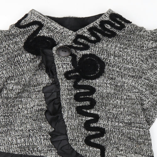 tivoli Womens Grey   Tunic Jumper Size S