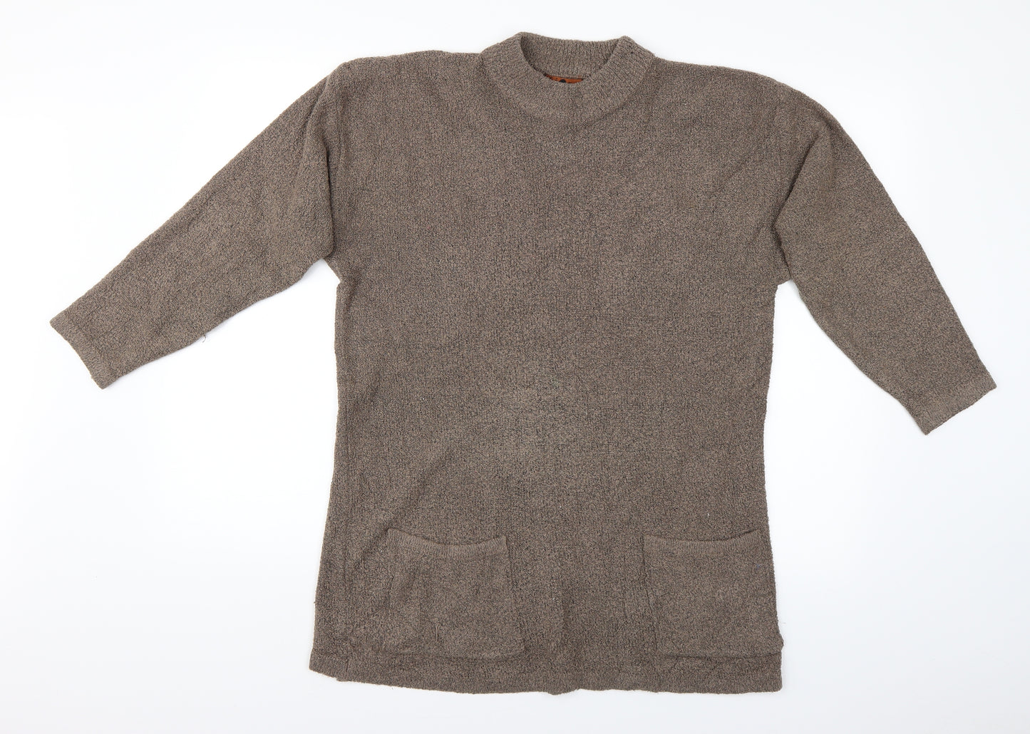 Fire Womens Beige   Pullover Jumper Size S  - pockets