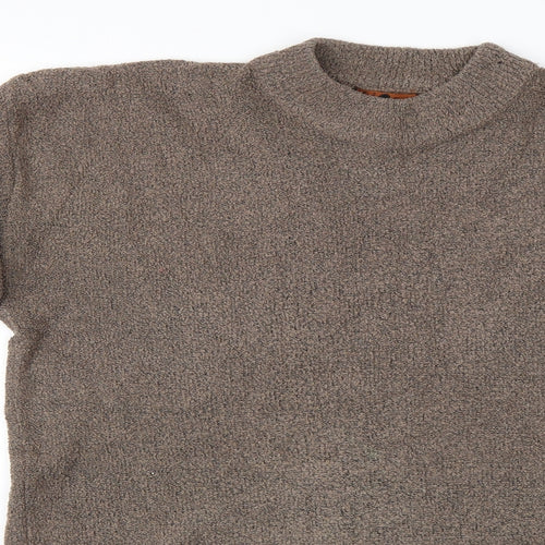 Fire Womens Beige   Pullover Jumper Size S  - pockets