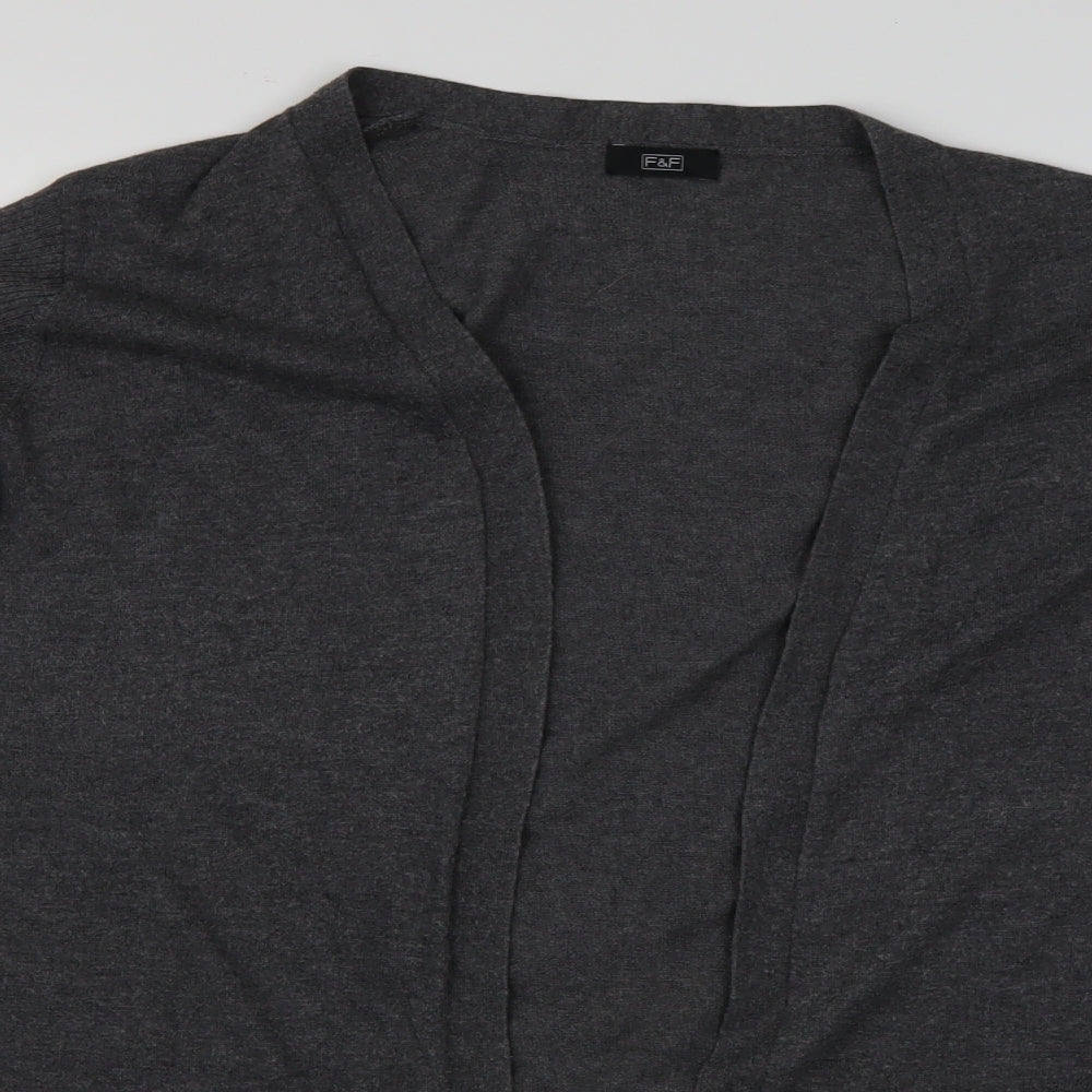 F&F Womens Grey   Cardigan Jumper Size 22