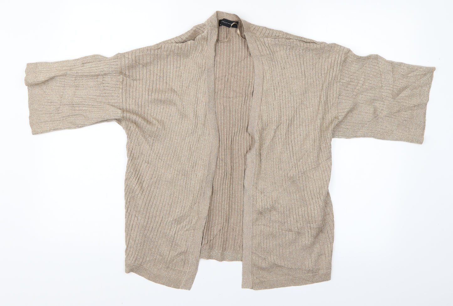 Atmosphere Womens Gold   Cardigan Jumper Size 14