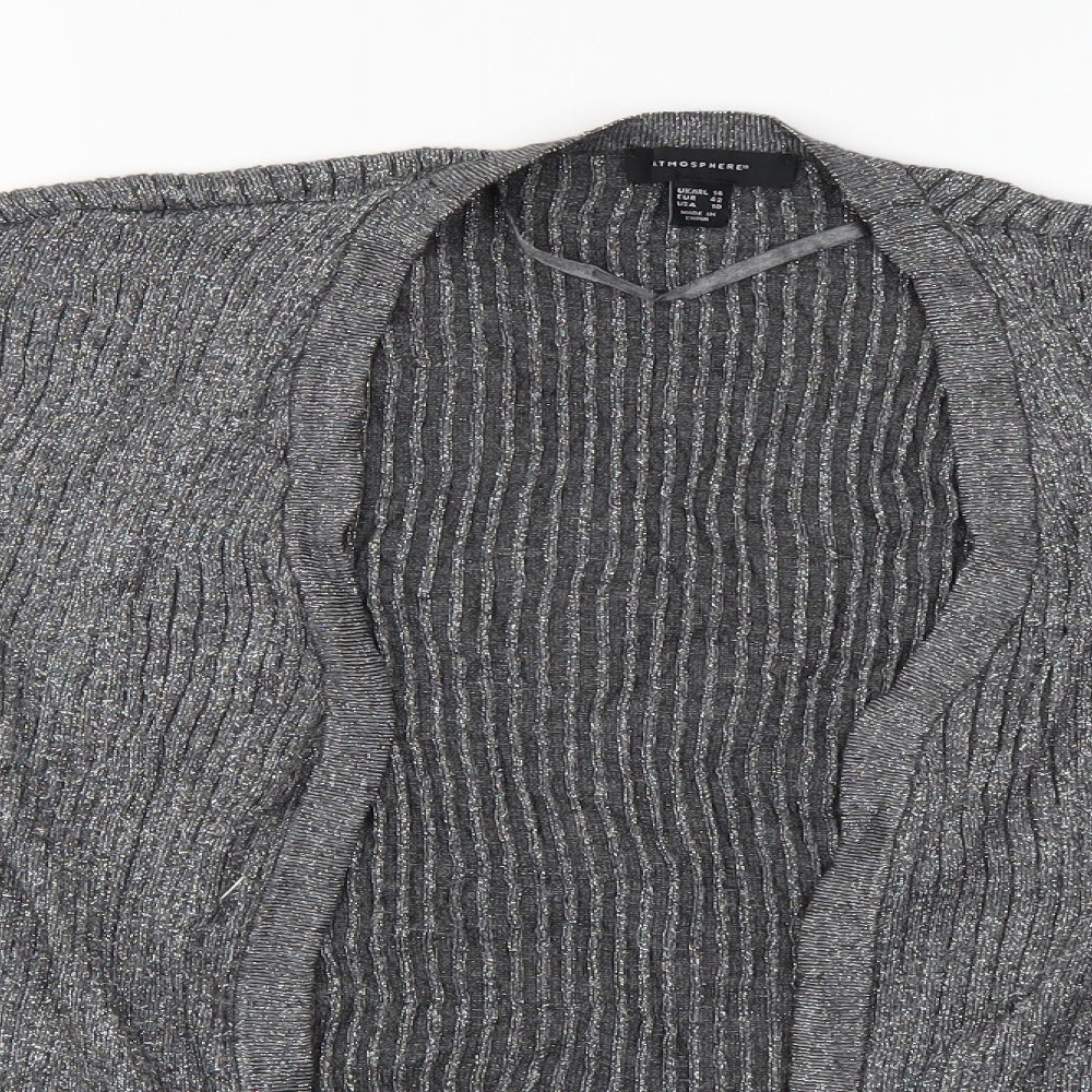 Atmosphere Womens Silver   Cardigan Jumper Size 14
