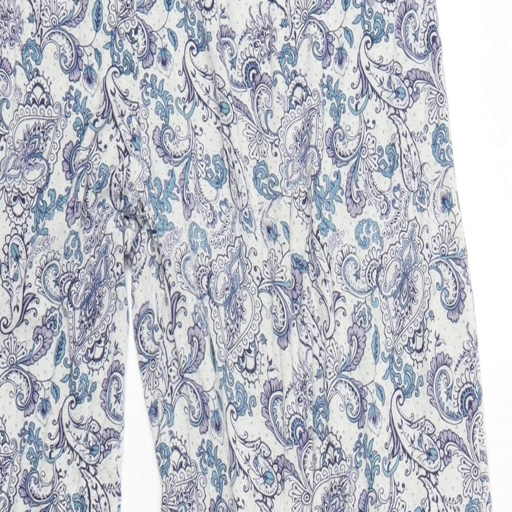 Marilyn Monroe Womens Blue Floral   Pyjama Pants Size L